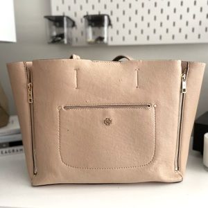 Ann Taylor Pebbled Signature Tote